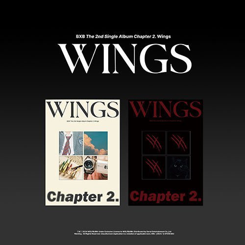 BXB - THE 2ND SINGLE ALBUM [Chapter 2. Wings] Kpop Album - Kpop Wholesale | Seoufly