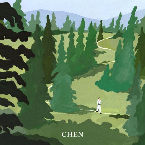 CHEN - April, and a flower [1ST MINI ALBUM] April Ver. Kpop Album - Kpop Wholesale | Seoufly