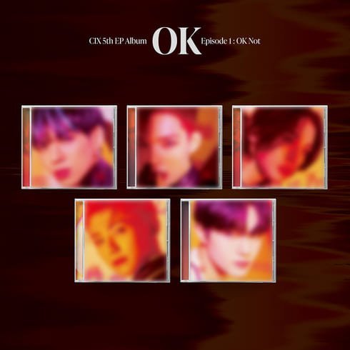 CIX - 5TH EP ALBUM [‘OK’EPISODE 1 : OK NOT] JEWEL CASE VER. Kpop Album - Kpop Wholesale | Seoufly