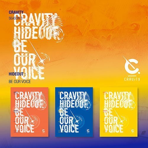 CRAVITY -HIDEOUT: BE OUR VOICE [SEASON3] Kpop Album - Kpop Wholesale | Seoufly