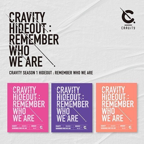 CRAVITY - HIDEOUT: REMEMBER WHO WE ARE [SEASON1] Kpop Album - Kpop Wholesale | Seoufly