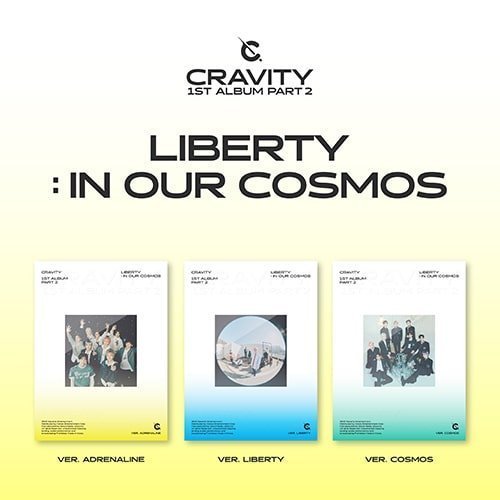 CRAVITY - LIBERTY : IN OUR COSMOS [1ST ALBUM] Part.2 Kpop Album - Kpop Wholesale | Seoufly