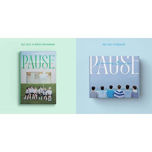 DKZ - PAUSE [2022 SUMMER PHOTOBOOK+ KIT] Photobook - Kpop Wholesale | Seoufly
