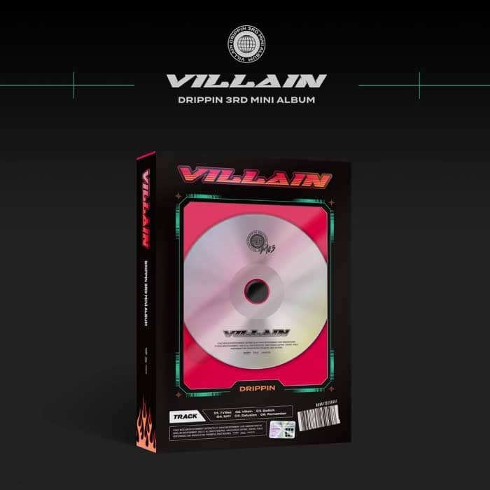 DRIPPIN - VILLAIN [3rd MINI ALBUM] Kpop Album - Kpop Wholesale | Seoufly