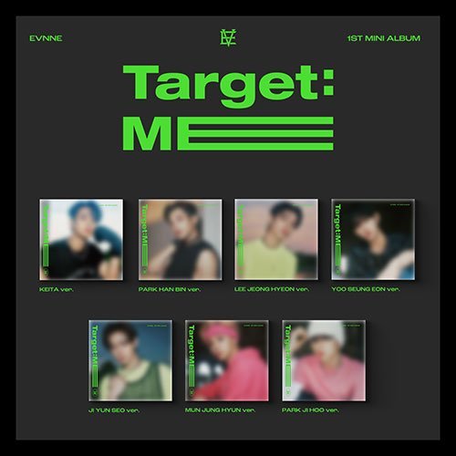 EVNNE - 1ST MINI ALBUM [Target: ME] Digipack Ver. Kpop Album - Kpop Wholesale | Seoufly
