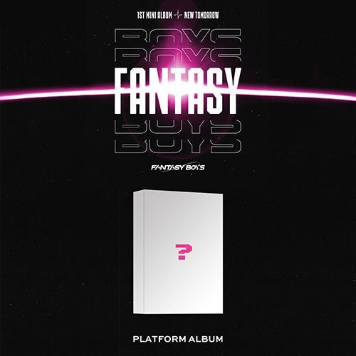 FANTASY BOYS - 1ST MINI ALBUM [NEW TOMORROW] PLATFORM Ver. Kpop Album - Kpop Wholesale | Seoufly