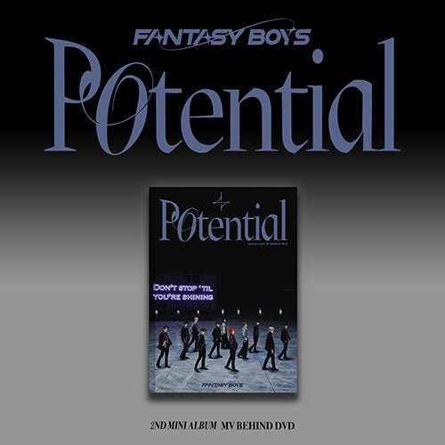 FANTASY BOYS - 2ND MINI ALBUM [Potential] MV BEHIND DVD DVD - Kpop Wholesale | Seoufly