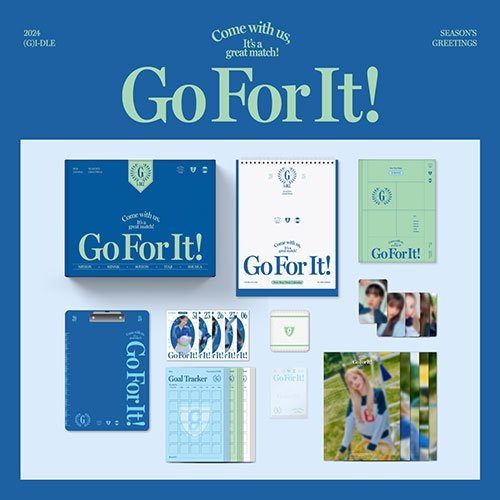 (G)I-DLE - 2024 SEASON’S GREETINGS [Go For It!] Season’s Greetings - Kpop Wholesale | Seoufly