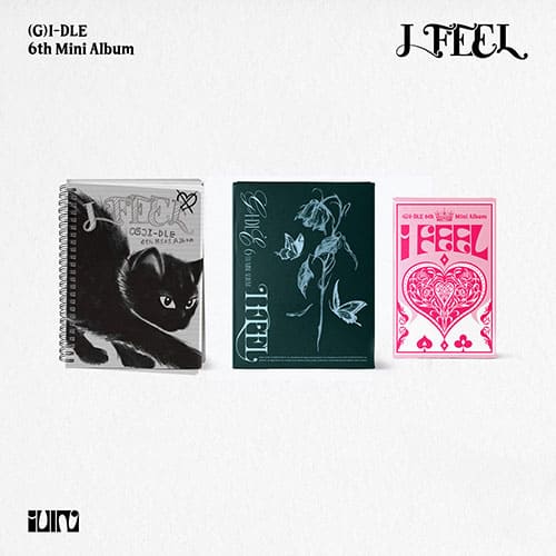 (G)I-DLE - 6TH MINI ALBUM [I FEEL] Kpop Album - Kpop Wholesale | Seoufly