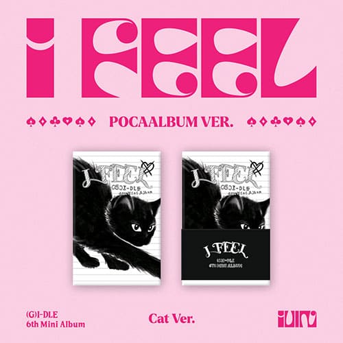 (G)I-DLE - 6TH MINI ALBUM [I FEEL] POCA ALBUM Ver. Kpop Album - Kpop Wholesale | Seoufly