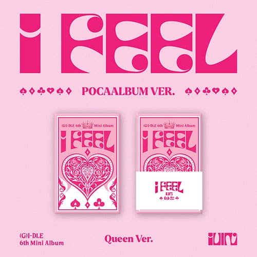(G)I-DLE - 6TH MINI ALBUM [I FEEL] POCA ALBUM Ver. Kpop Album - Kpop Wholesale | Seoufly