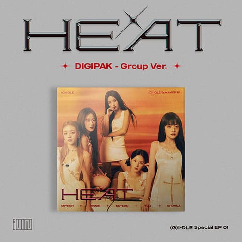 (G)I-DLE - SPECIAL ALBUM [HEAT] DIGIPAK - GROUP Ver. Kpop Album - Kpop Wholesale | Seoufly