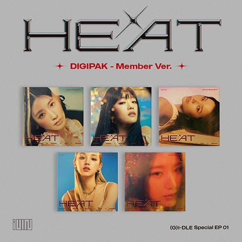 (G)I-DLE - SPECIAL ALBUM [HEAT] DIGIPAK - MEMBER Ver. Kpop Album - Kpop Wholesale | Seoufly