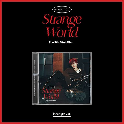 HA SUNG WOON - 7TH MINI ALBUM [STRANGE WORLD] JEWEL CASE Ver. Kpop Album - Kpop Wholesale | Seoufly