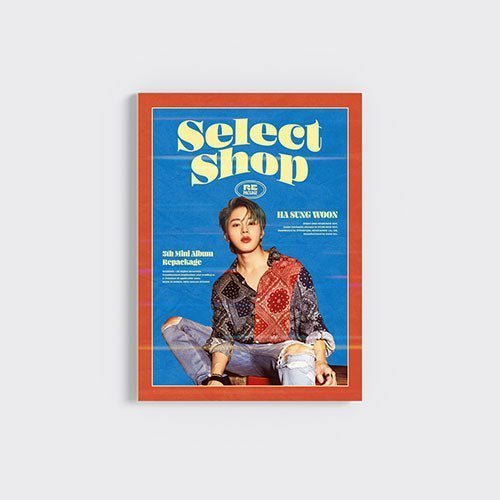 HA SUNG WOON - SELECT SHOP [5TH REPACKAGE MINI ALBUM] Kpop Album - Kpop Wholesale | Seoufly