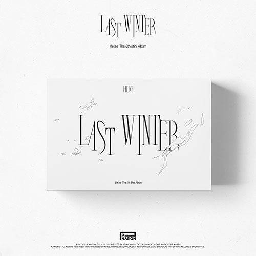 HEIZE - 8TH MINI ALBUM[LAST WINTER] Kpop Album - Kpop Wholesale | Seoufly