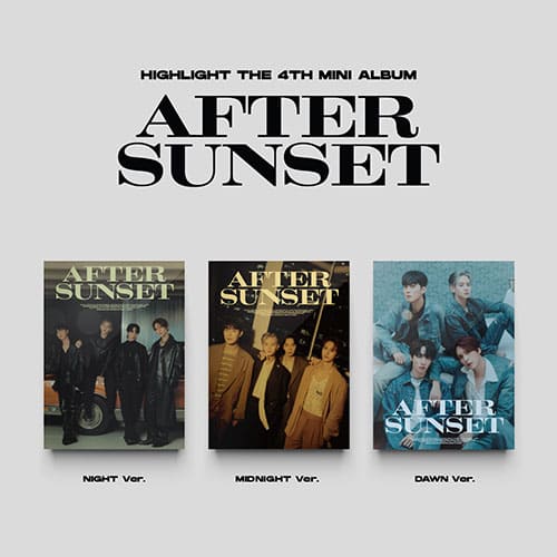 HIGHLIGHT - 4TH MINI ALBUM [AFTER SUNSET] PHOTOBOOK Ver. Kpop Album - Kpop Wholesale | Seoufly