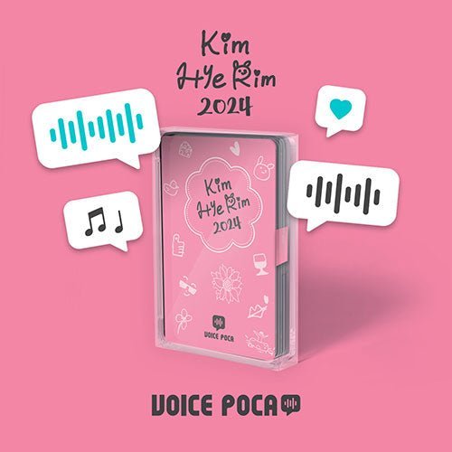 HYE RIM KIM - [VOICE POCA] 2024 Mini Calendar Ver. Collectable - Kpop Wholesale | Seoufly