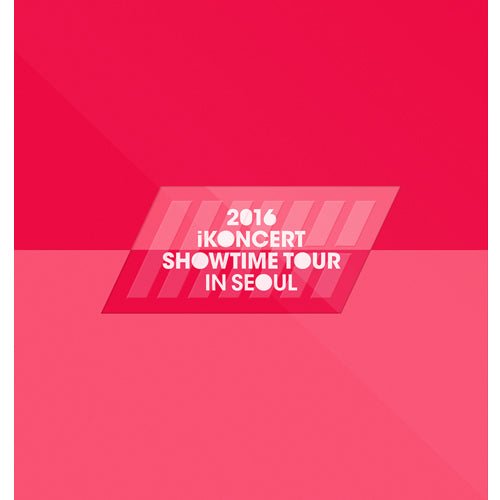 iKON - 2016 iKONCERT SHOWTIME TOUR IN SEOUL LIVE CD Kpop Album - Kpop Wholesale | Seoufly