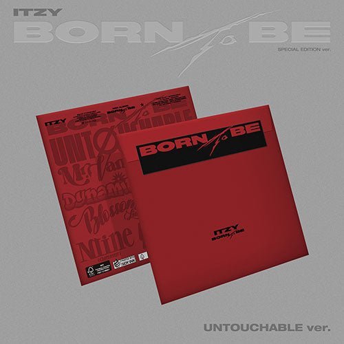 ITZY - [BORN TO BE] SPECIAL EDITION / UNTOUCHABLE Ver. Kpop Album - Kpop Wholesale | Seoufly