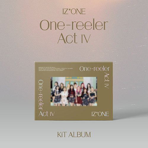 IZ*ONE - One-reeler / Act Ⅳ [Mini Album Vol.4] KiT Album Kpop Album - Kpop Wholesale | Seoufly