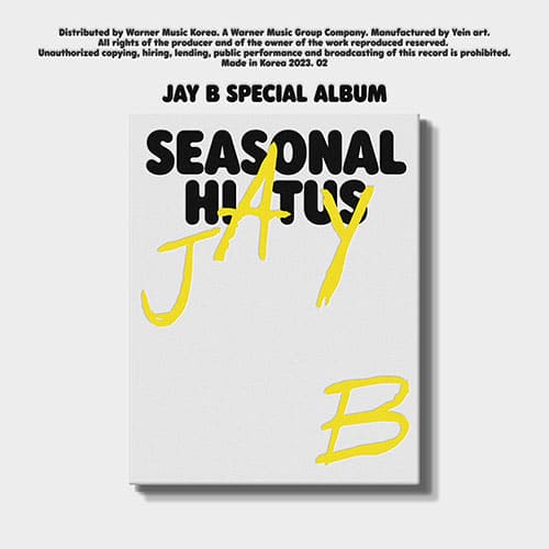 JAY B - SPECIAL ALBUM [SEASONAL HIATUS] Kpop Album - Kpop Wholesale | Seoufly