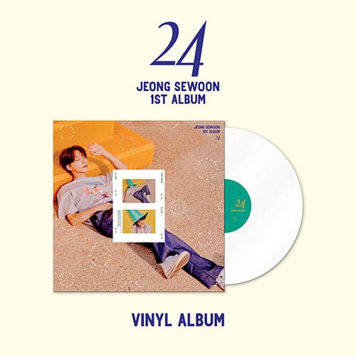 JEONG SEWOON - 1ST ALBUM [24] LP Ver. Vinyl (LP) - Kpop Wholesale | Seoufly
