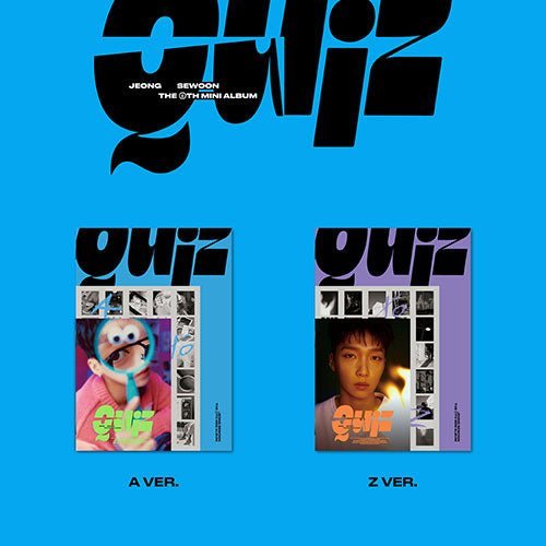 JEONG SEWOON - 6TH MINI ALBUM [QUIZ] Kpop Album - Kpop Wholesale | Seoufly