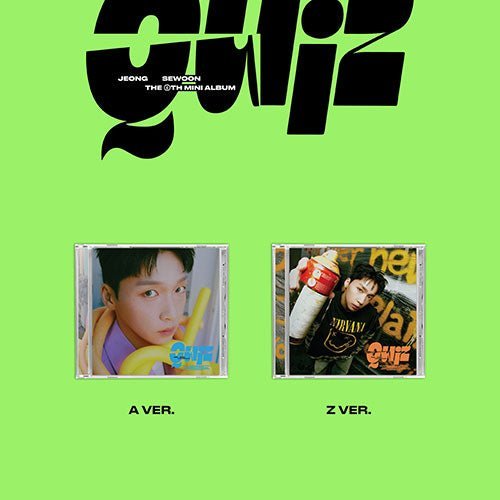 JEONG SEWOON - 6TH MINI ALBUM [QUIZ] JEWEL Ver. Kpop Album - Kpop Wholesale | Seoufly