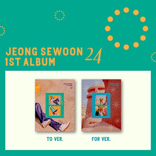 JEONG SEWOON - 1ST ALBUM [24] PART 1 Kpop Album - Kpop Wholesale | Seoufly