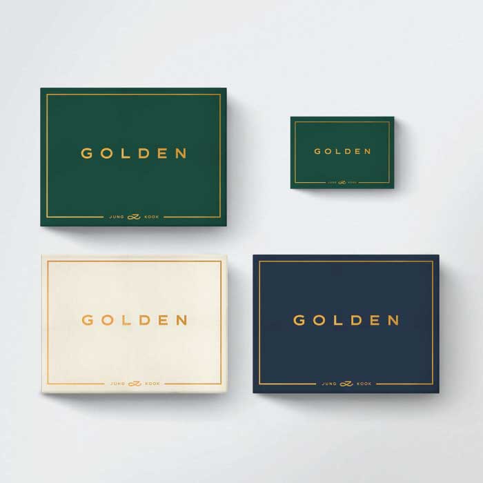 JUNGKOOK - GOLDEN (GOLDEN 3 Versions SET + Weverse Albums Ver.) Kpop Album - Baro7