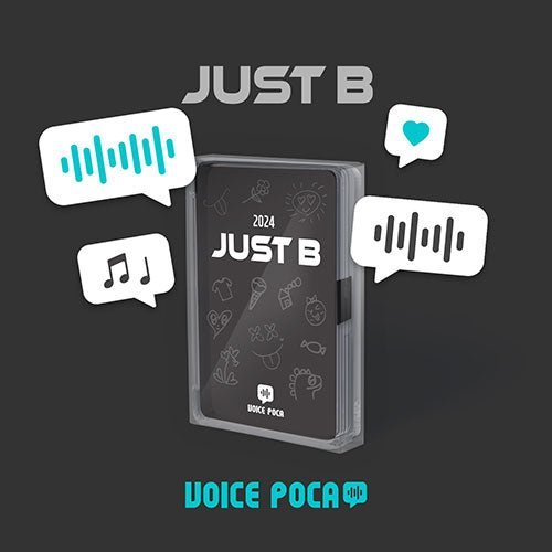 JUST B - [VOICE POCA] 2024 MINI CALENDAR Collectable - Kpop Wholesale | Seoufly