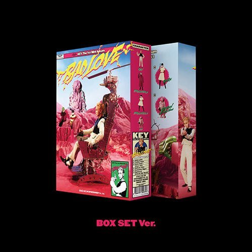 KEY - BAD LOVE [1ST MINI ALBUM] BOX SET Ver. Kpop Album - Kpop Wholesale | Seoufly
