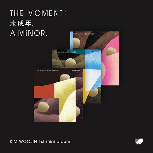 KIM WOOJIN - THE MOMENT : 未成年, A MINOR. [1ST MINI ALBUM] Kpop Album - Kpop Wholesale | Seoufly