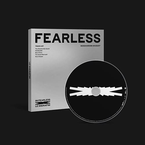 LE SSERAFIM - 1ST MINI ALBUM [FEARLESS] MONOCHROME BOUQUET Ver. Kpop Album - Kpop Wholesale | Seoufly