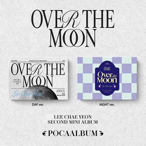 LEE CHAEYEON - 2ND MINI ALBUM [OVER THE MOON] POCA ALBUM Kpop Album - Kpop Wholesale | Seoufly
