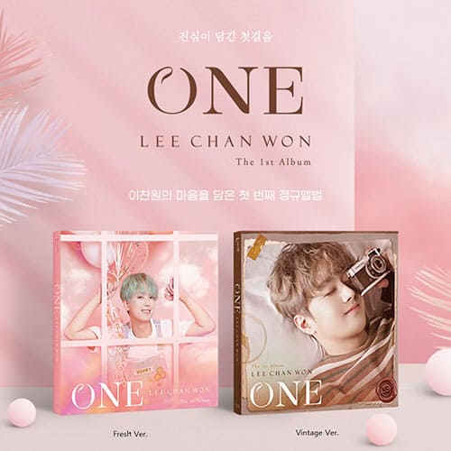 LEE CHANWON - THE 1ST ALBUM [ONE] Kpop Album - Kpop Wholesale | Seoufly