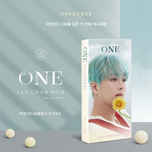 LEE CHANWON - THE 1ST ALBUM [ONE] PHOTOBOOK Ver. Kpop Album - Kpop Wholesale | Seoufly