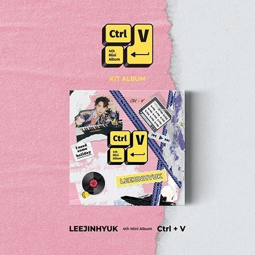 LEE JIN HYUK - Ctrl+V [4TH MINI ALBUM] KiT Kpop Album - Kpop Wholesale | Seoufly
