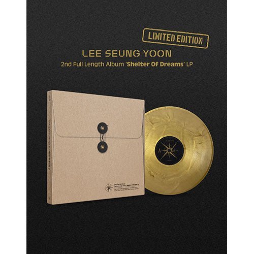 LEE SEUNGYOON - 2ND FULL LENGTH ALBUM [SHELTER OF DREAMS] LP Vinyl (LP) - Kpop Wholesale | Seoufly