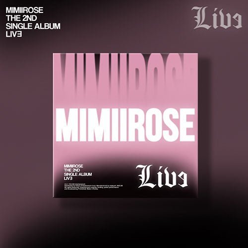 mimiirose - 2ND SINGLE ALBUM [LIVE] Kpop Album - Kpop Wholesale | Seoufly