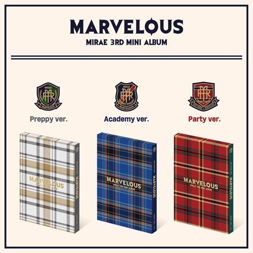 MIRAE - MARVELOUS [3RD MINI ALBUM] Kpop Album - Kpop Wholesale | Seoufly