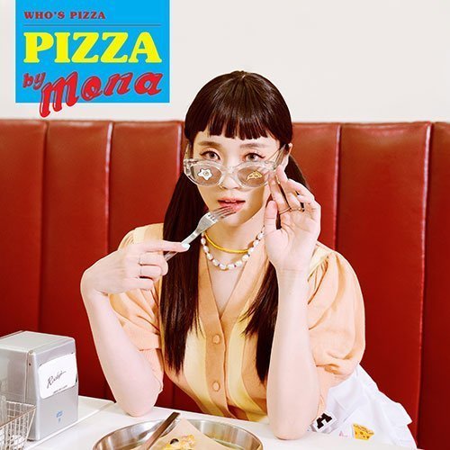 MONA - WHO’S PIZZA [SINGLE ALBUM] Kpop Album - Kpop Wholesale | Seoufly