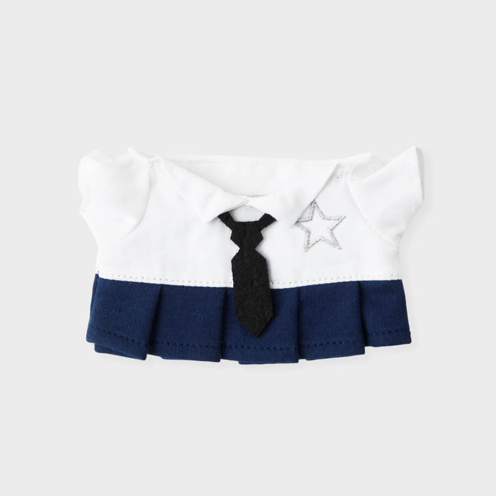 NewJeans bunini Doll Closet School Uniform with Tie Toys - Baro7