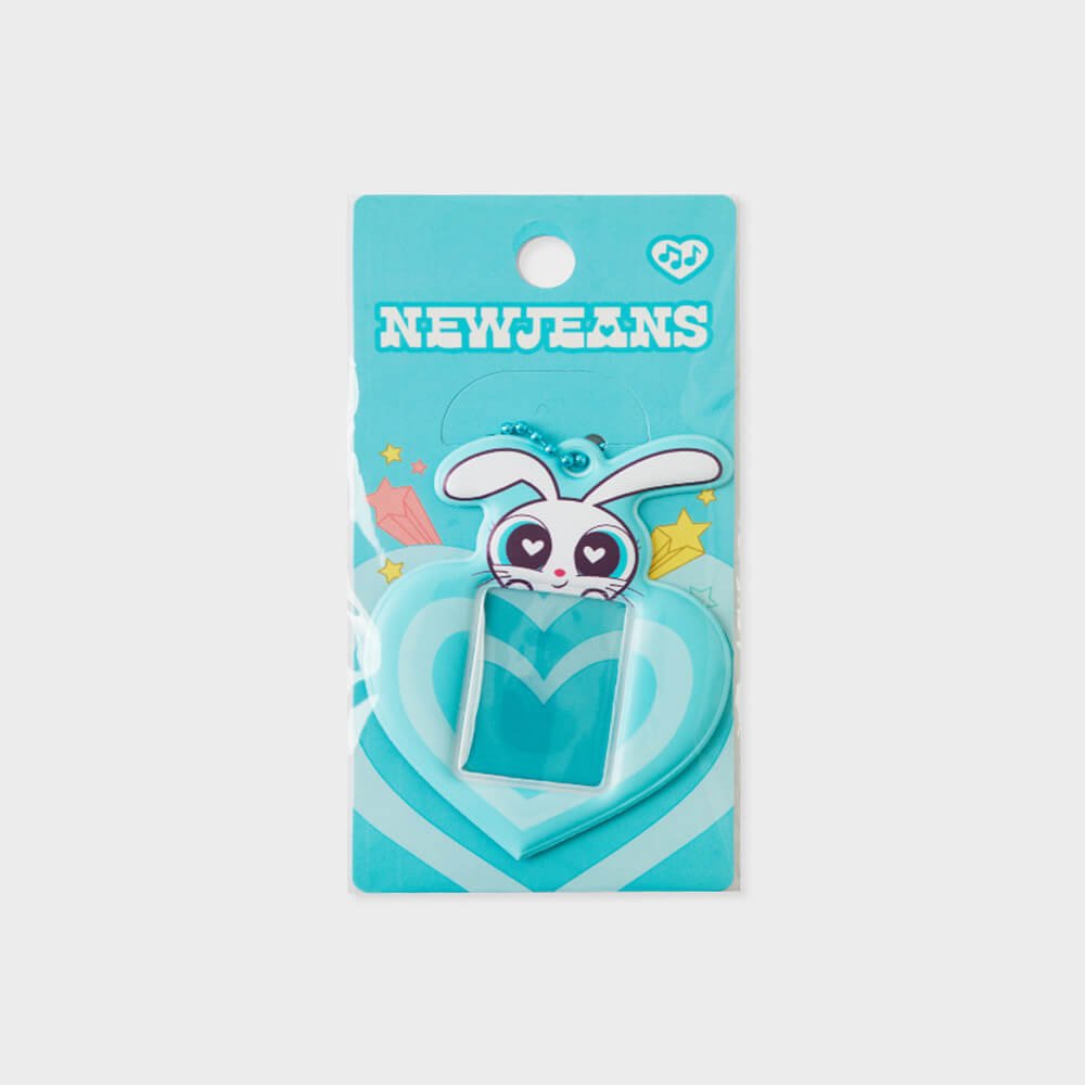 THE POWERPUFF GIRLS X NewJeans Photo Card Holder Keyring (BUNNY) Accessories - Kpop Wholesale | Seoufly