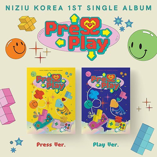 NiziU - 1ST SINGLE ALBUM [PRESS PLAY] Kpop Album - Kpop Wholesale | Seoufly