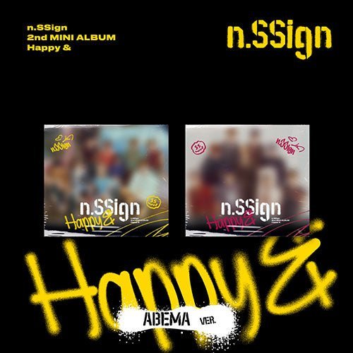 n.SSign - 2ND MINI ALBUM [Happy &] ABEMA ver. Kpop Album - Kpop Wholesale | Seoufly