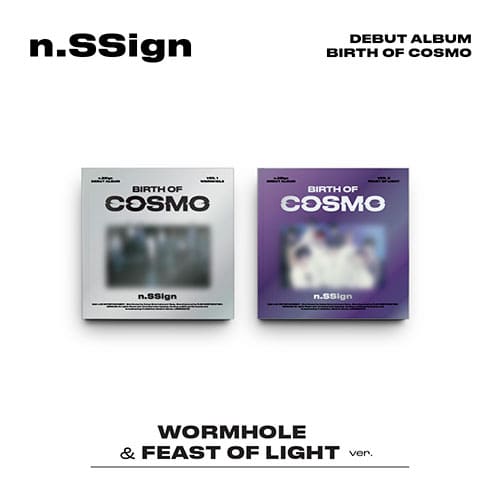 n.SSign - DEBUT ALBUM [BIRTH OF COSMO] WORMHOLE / FEAST OF LIGHT Kpop Album - Kpop Wholesale | Seoufly