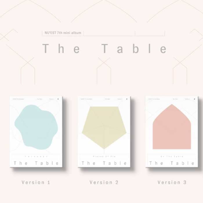 Nu`est - The Table [7TH Mini Album] Kpop Album - Kpop Wholesale | Seoufly