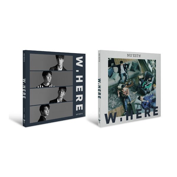 Nu`est W - W, HERE - ALL Ver. Kpop Album - Kpop Wholesale | Seoufly